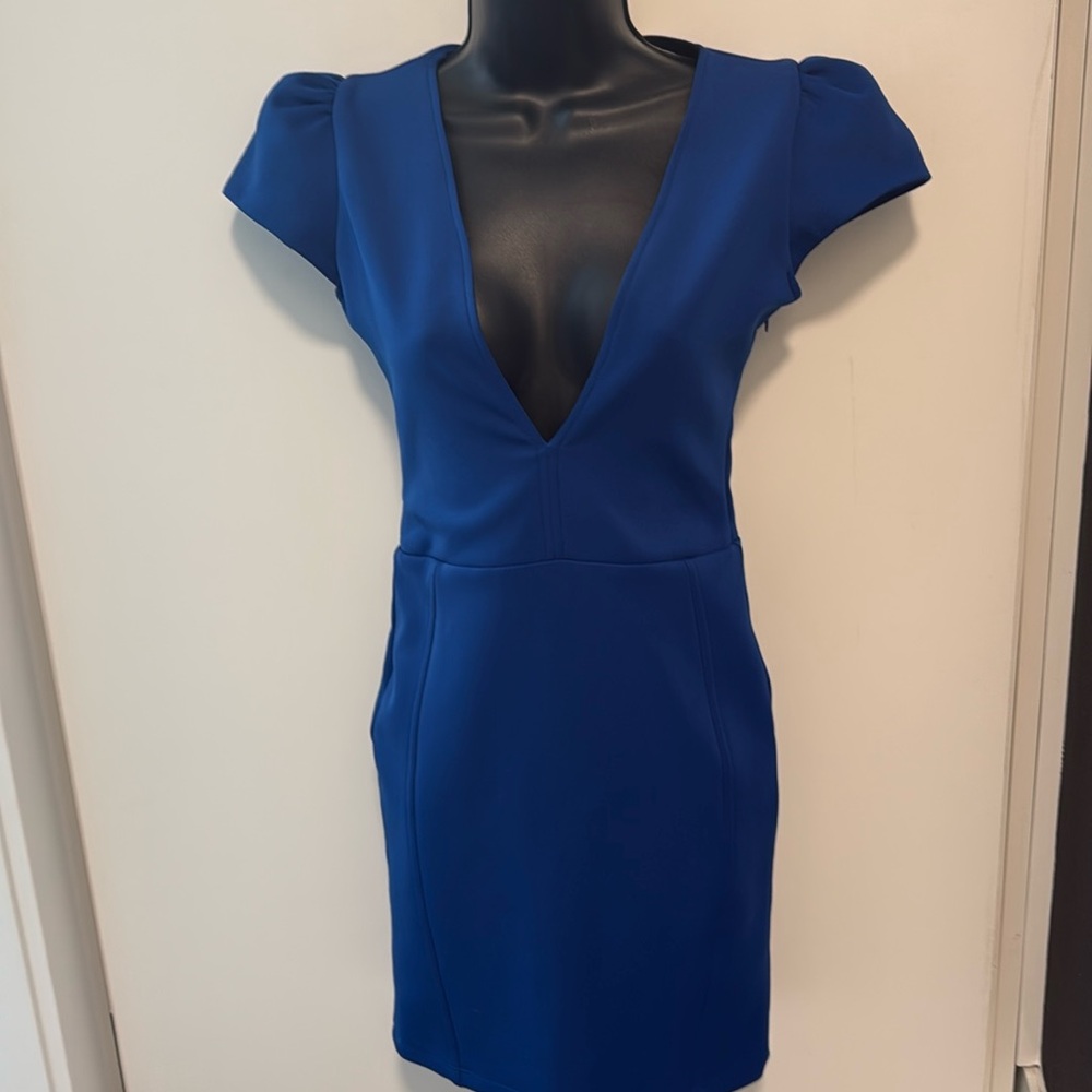 Woman’s sexy short dress